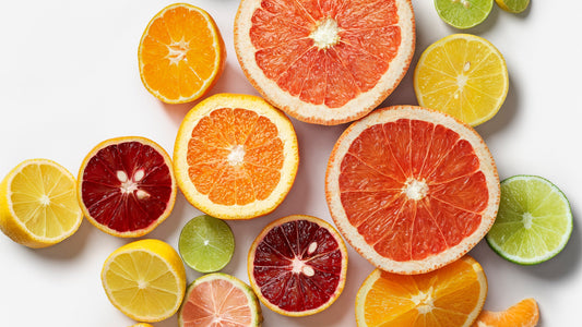 blood orange + vanilla body scrub